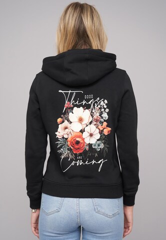 Cloud5ive Sweatshirt 'Good Things Coming' in Schwarz: Vorderseite