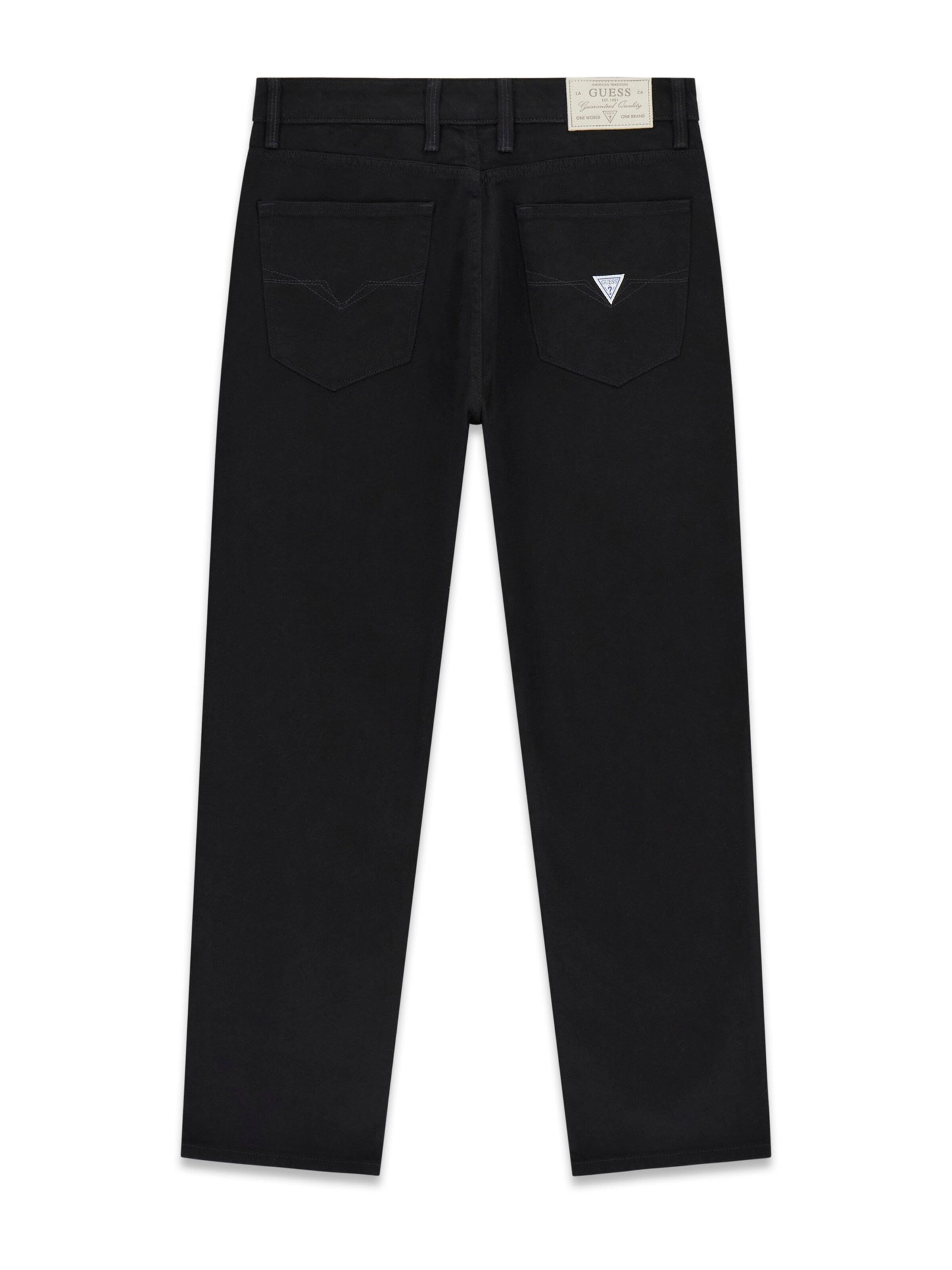 GUESS Regular Jeans in Schwarz