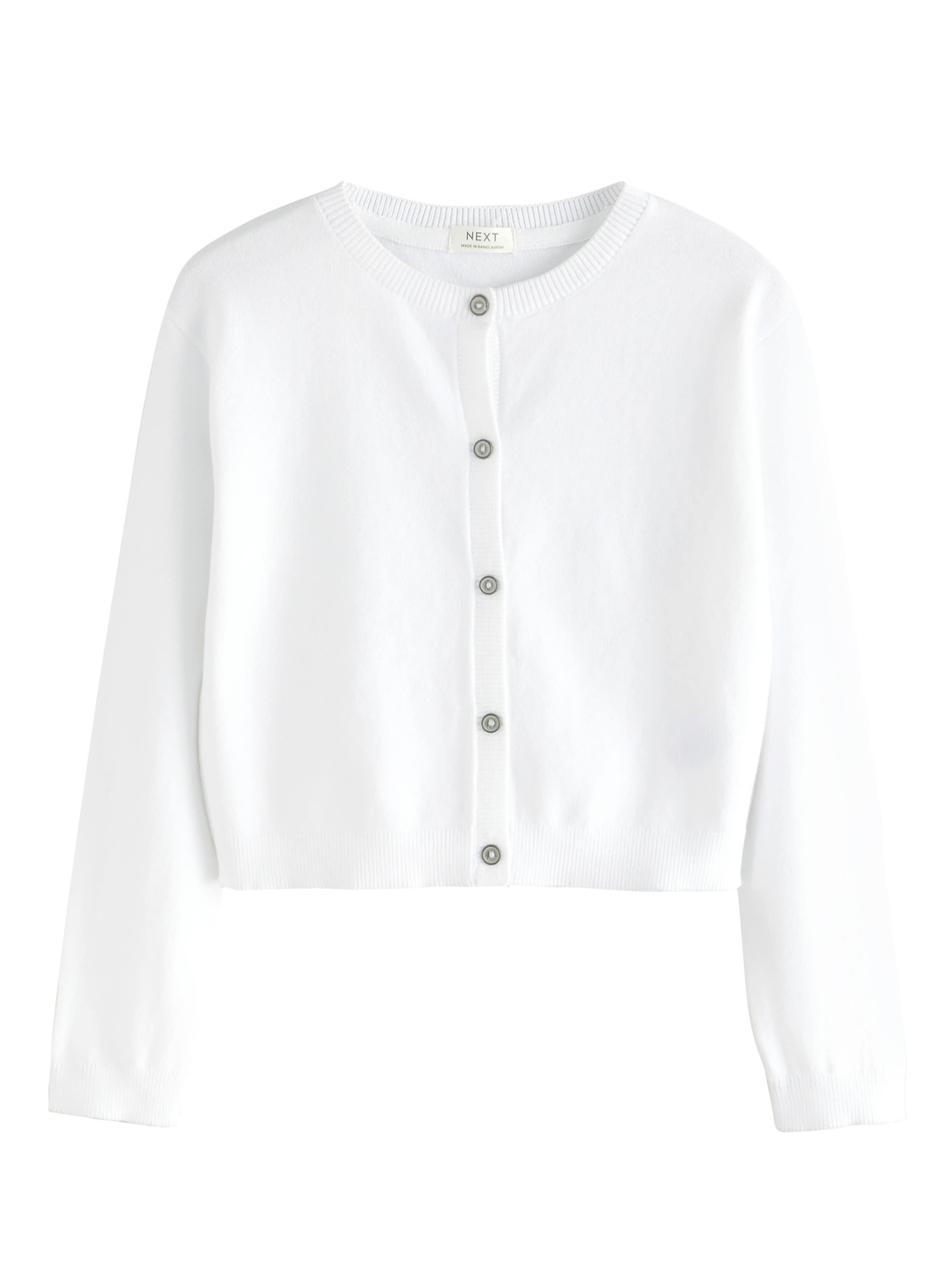 Next Gebreid vest in Wit: voorkant