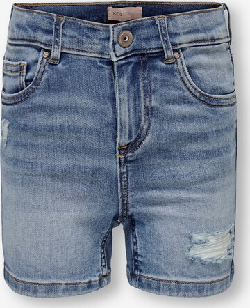 Regular Jean 'Blush' KIDS ONLY en bleu : devant