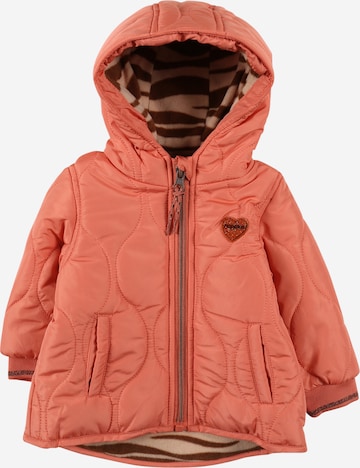 Noppies Winter Jacket 'Ahau' in Orange: front