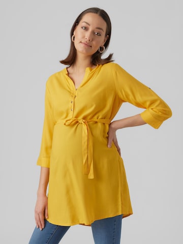 MAMALICIOUS Tunika 'Mercy' w kolorze żółty: przód