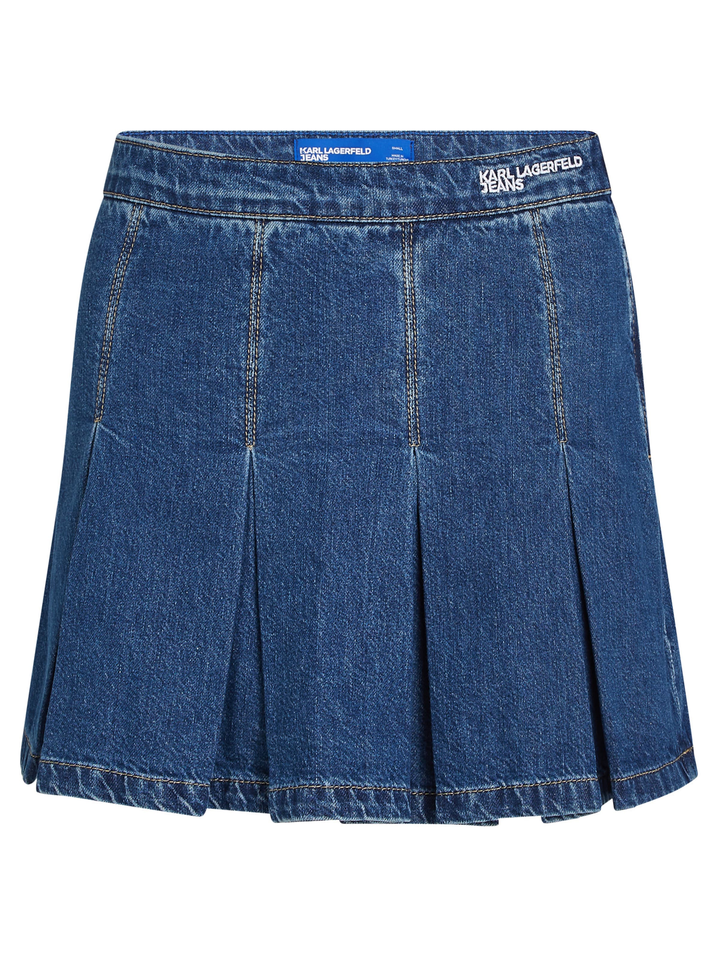 KARL LAGERFELD JEANS Kjol i blå: framsida