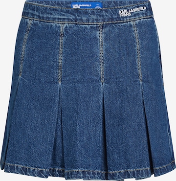 mėlyna KARL LAGERFELD JEANS Sijonas: priekis