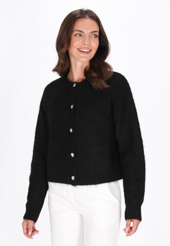 Cardigan usha WHITE LABEL en noir : devant