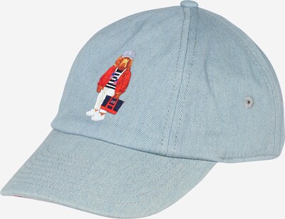 Hackett London Cap in Blue denim / Mixed colours, Item view