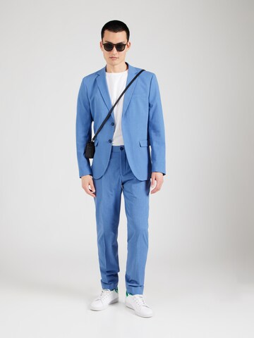 SELECTED HOMME Slim fit Business-colbert 'SLHLiam' in Blauw
