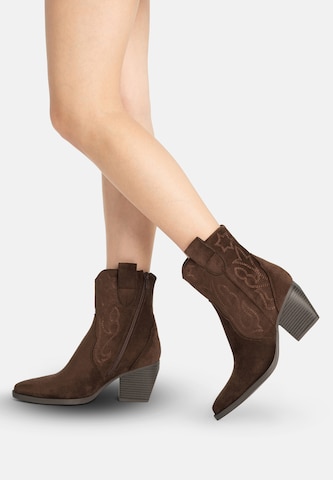 Elara Comwboystøvler i grøn