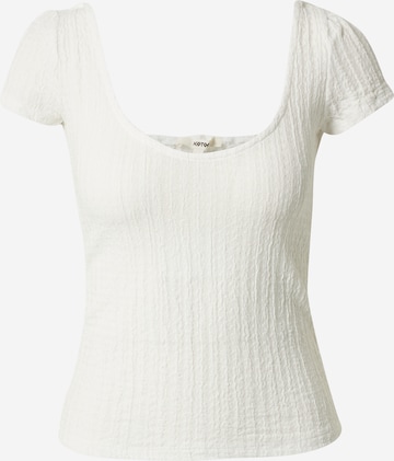 Koton Shirt in Wit: voorkant
