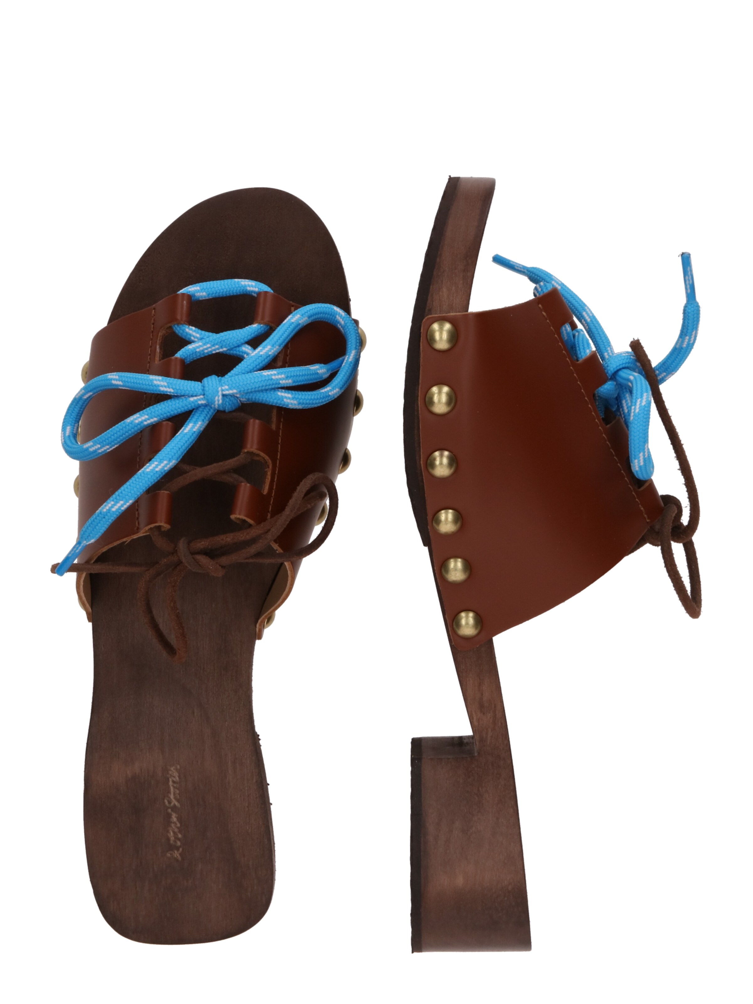 & Other StoriesNatikače s potpeticom - smeđa boja