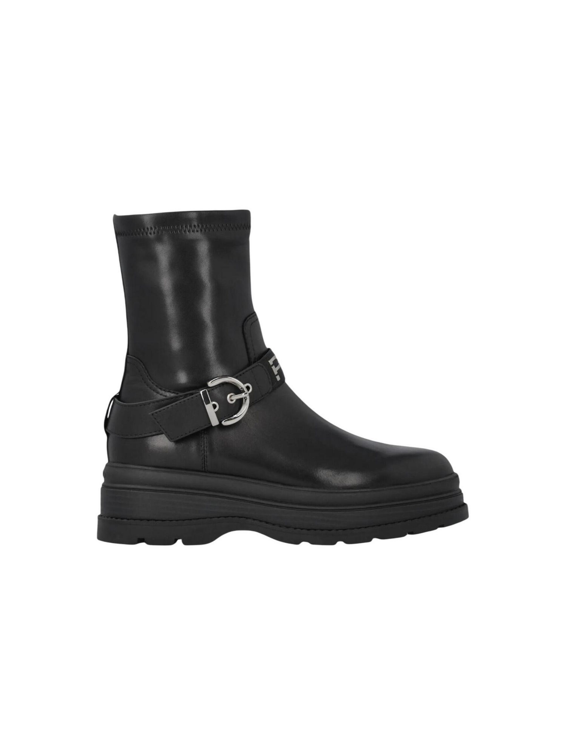 PINKO Boot 'EVA 01 SD0605E007' i svart: framsida