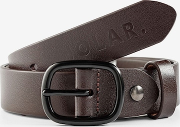 jolar Belt 'PREMIUM' in Brown: front