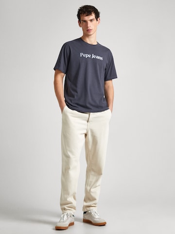 T-Shirt 'CLIFTON' Pepe Jeans en bleu