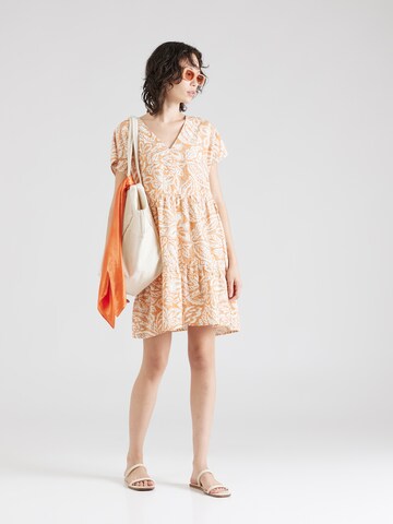 VERO MODA Zomerjurk 'NETHE' in Oranje