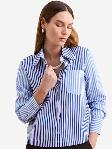 Il Lanificio Shirt in Blau: Vorderseite