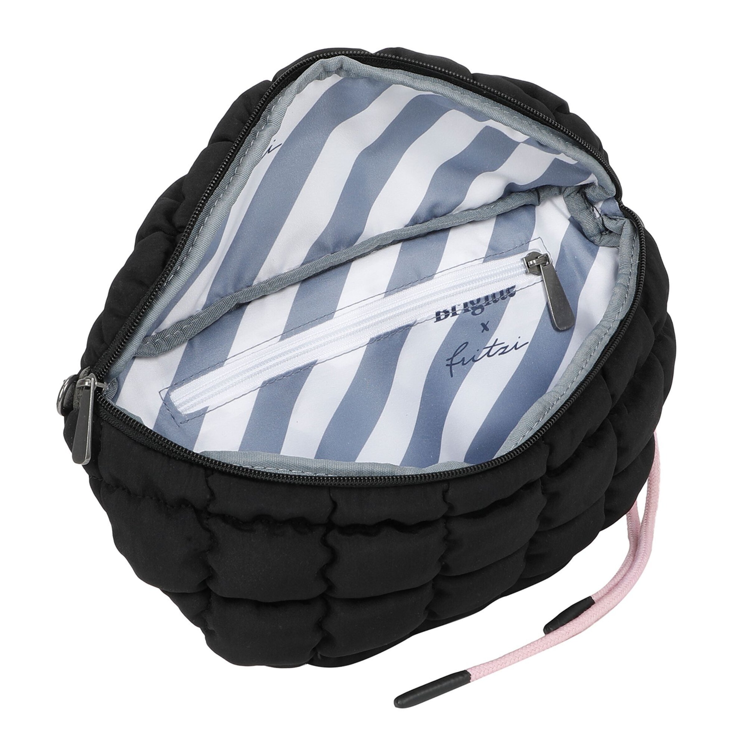 Fritzi aus Preußen Gürteltasche 'Brigitte x Fritzi' in Schwarz