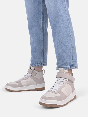 Crickit High-top trainers ' PEARL ' in Beige: front