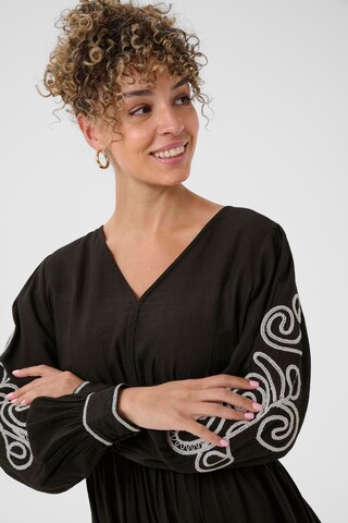 Robe 'Danielle' Cream en noir