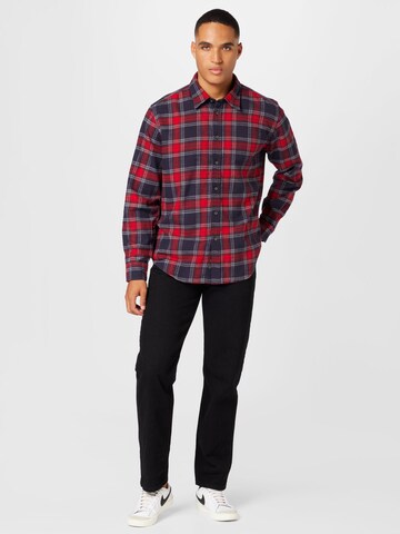 DIESEL Regular fit Button Up Shirt in Red