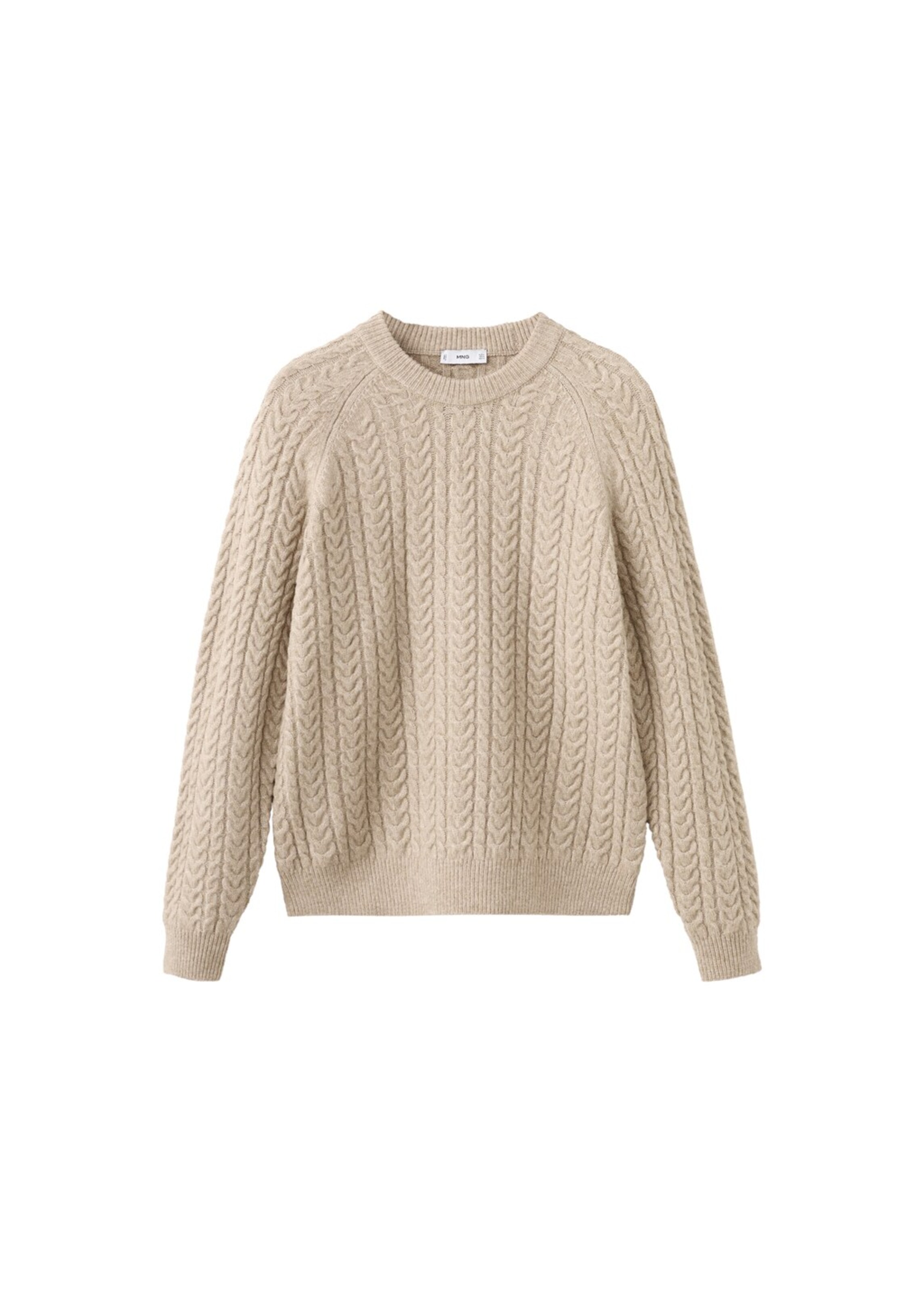 MANGO MAN Pullover in cappuccino, Produktansicht