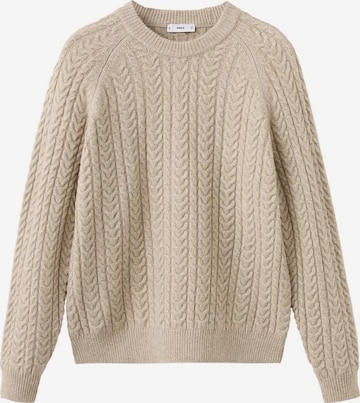 MANGO MAN Pullover in Braun: Vorderseite