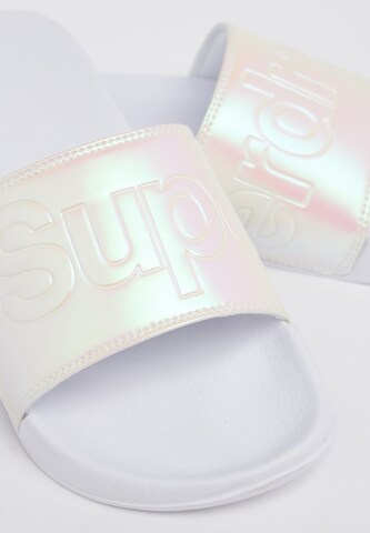 Superdry Mules in White