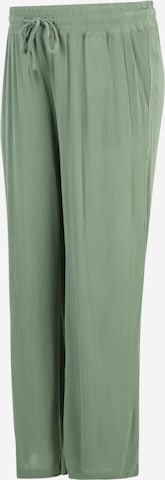 MAMALICIOUS - Loosefit Pantalón 'MY' en verde: frente