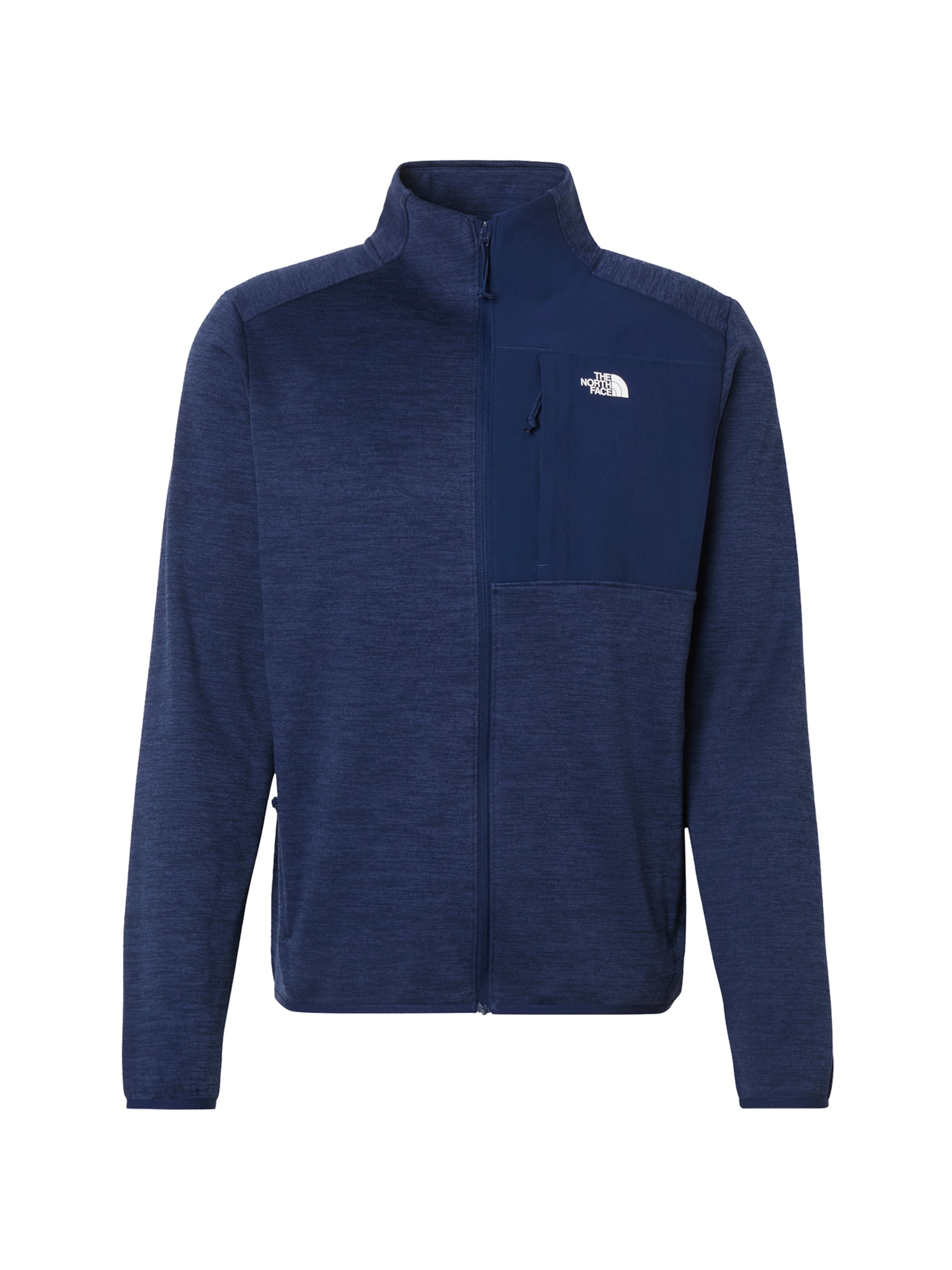 Veste en polaire fonctionnelle 'PERFORMANCE' THE NORTH FACE en bleu : devant