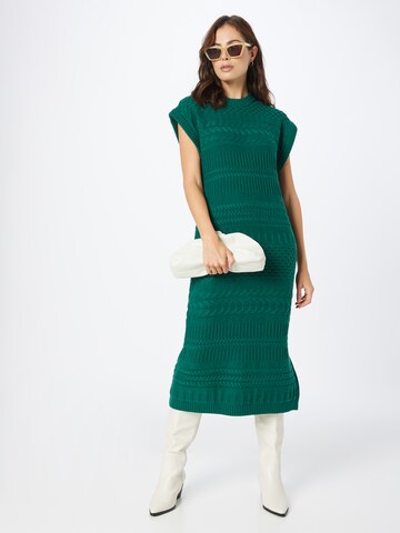 Esmé Studios Kootud kleit 'Mary', värv roheline