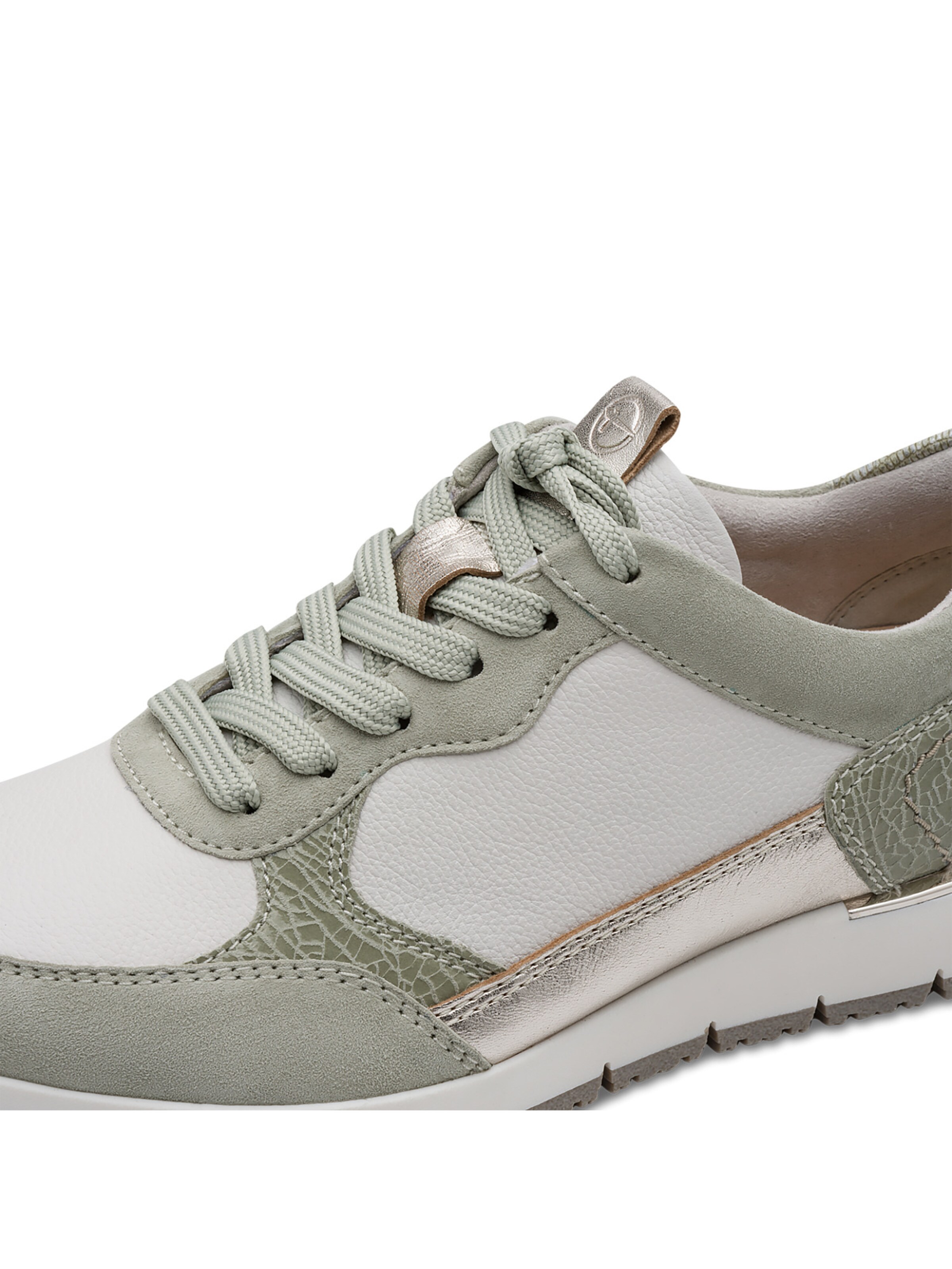 Sneaker bassa '1-23748-46' di Tamaris in verde