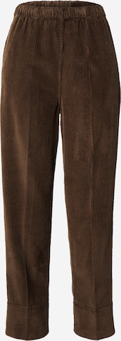 AMERICAN VINTAGE Wide Leg Housut 'Padow' värissä ruskea: etupuoli