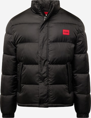 HUGO Red Winterjacke 'Balto' in Schwarz: predná strana