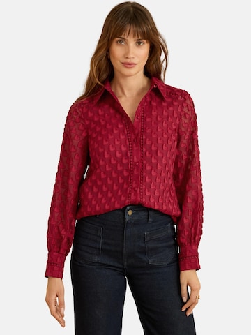 love & roses - Blusa en rojo: frente