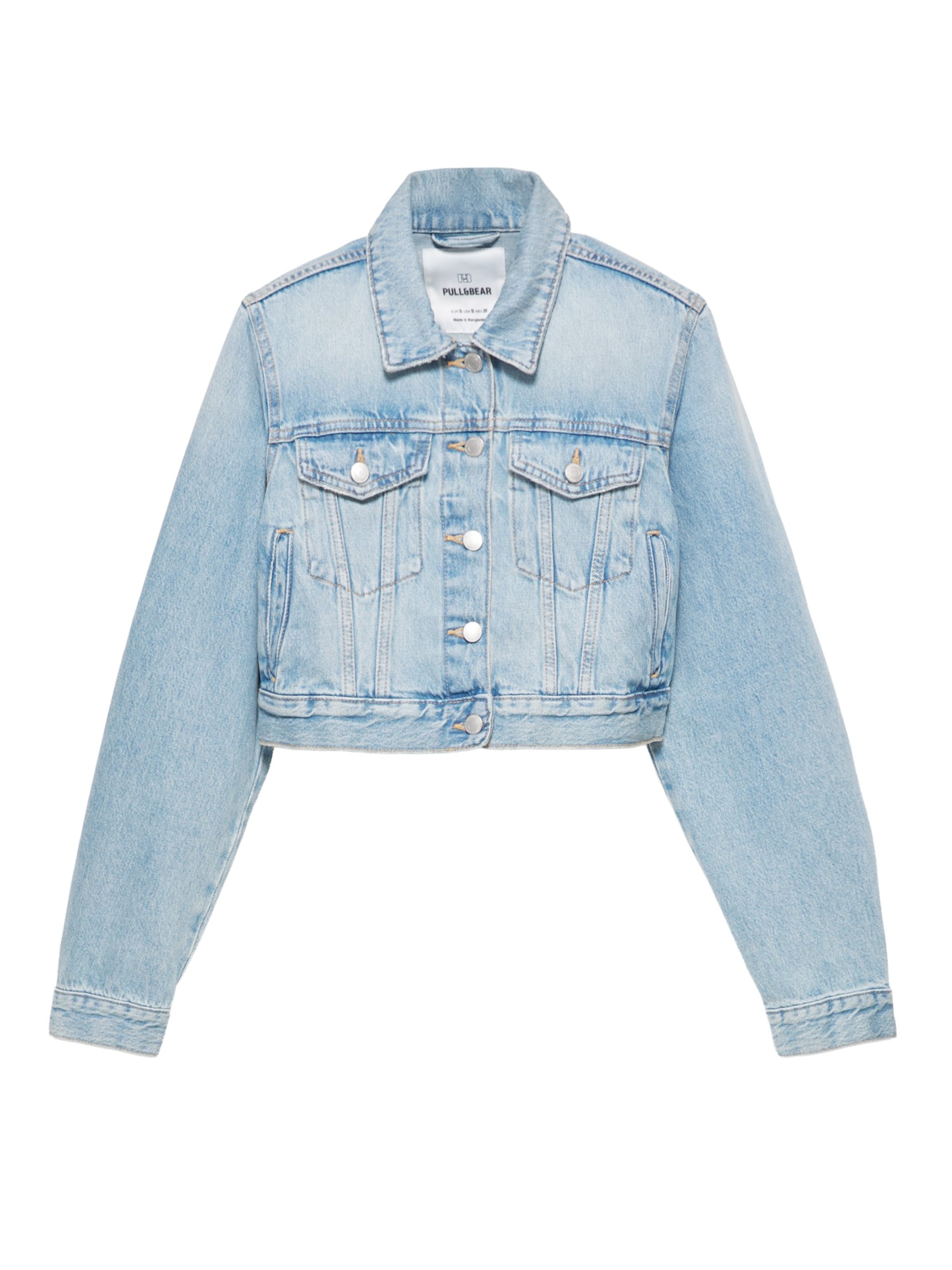 Pull&Bear Átmeneti dzseki - kék: elől