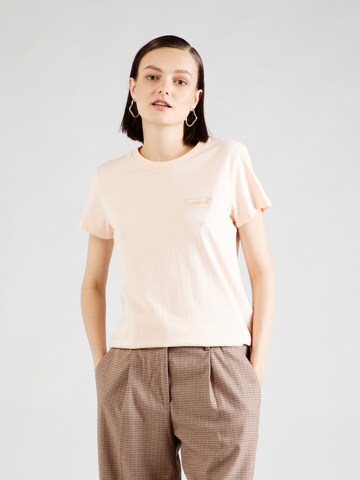 LEVI'S ® Shirt 'The Perfect Tee' in Orange: front