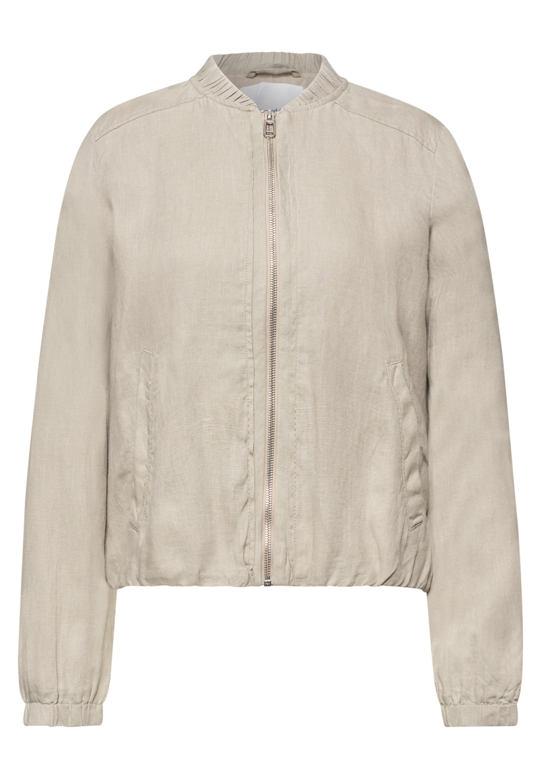 STREET ONE Übergangsjacke in XS in beige, Produktansicht