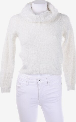 Tally Weijl Sweater & Cardigan in XS in White: front