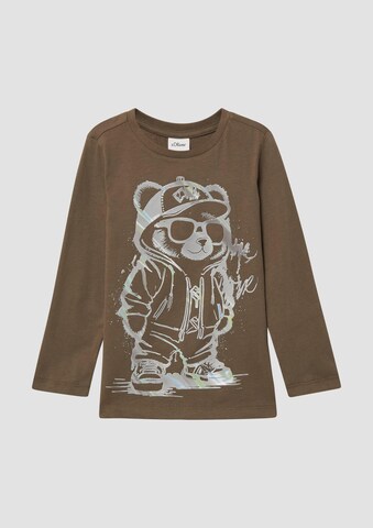 s.Oliver Shirt in Bruin