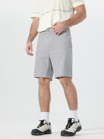 YOUTHUP Regular Workout Pants 'Trockenbahn' in Grey
