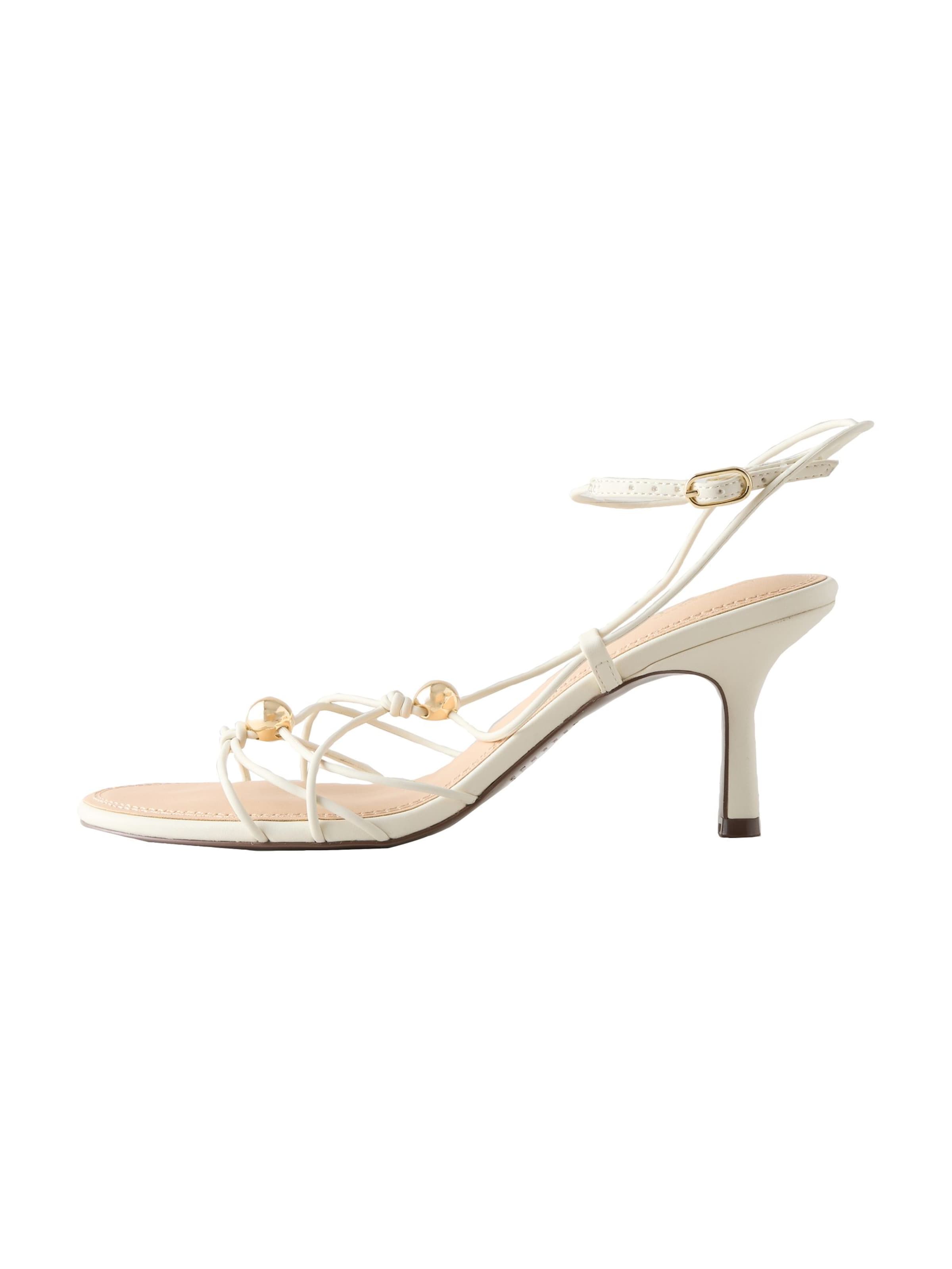 Next Sandali s paščki 'Forever Comfort' | bela barva: sprednja stran