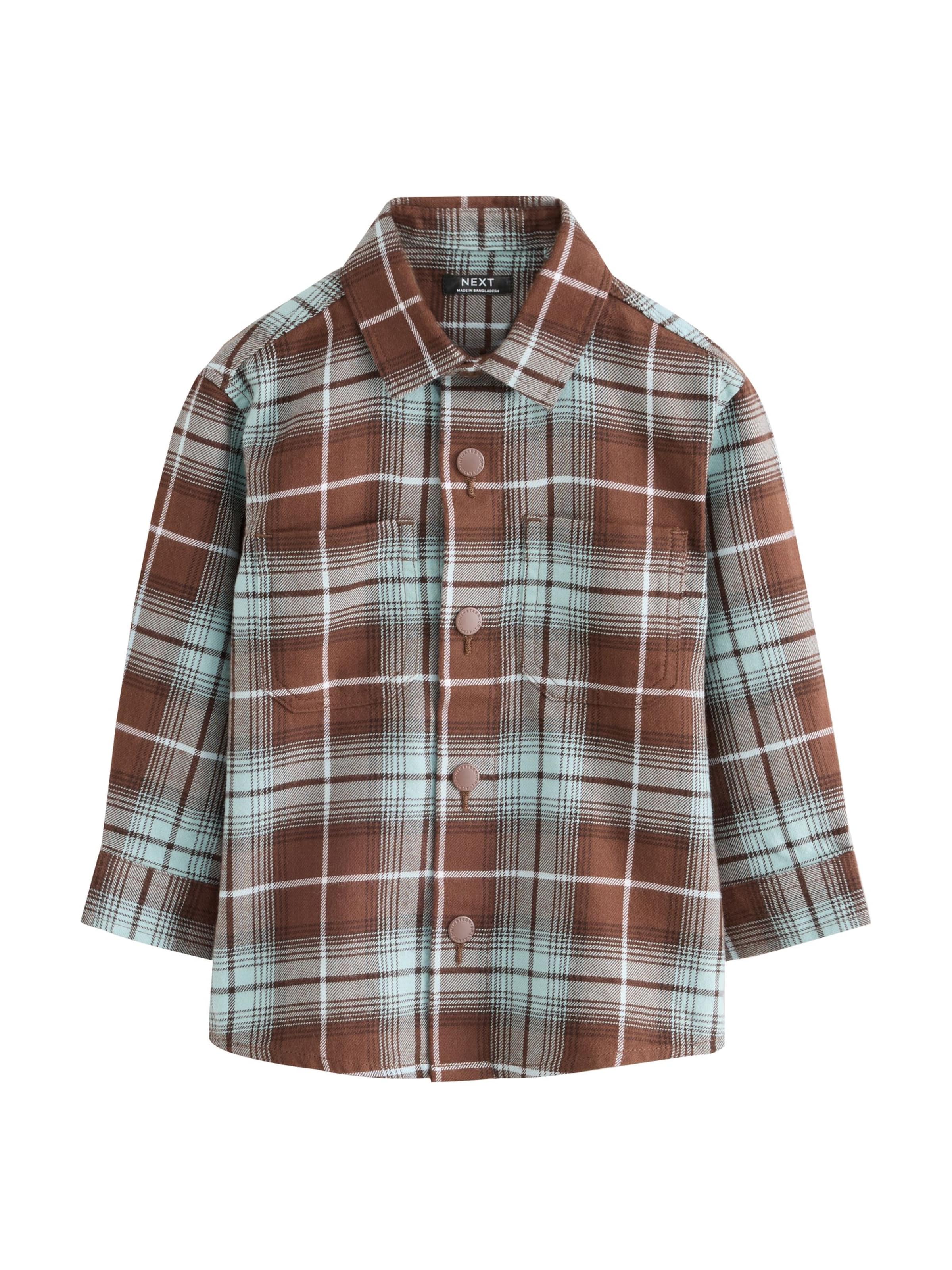 Regular fit Camicia di Next in marrone: frontale