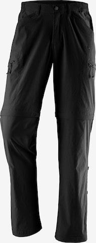 JOHN DEVIN Regularen Hlače | črna barva: sprednja stran