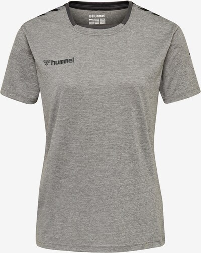 Hummel Performance Shirt in mottled grey / Black, Item view