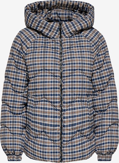 JDY Jacke 'JDYPOWER' in XS in creme / marine / karamell, Produktansicht