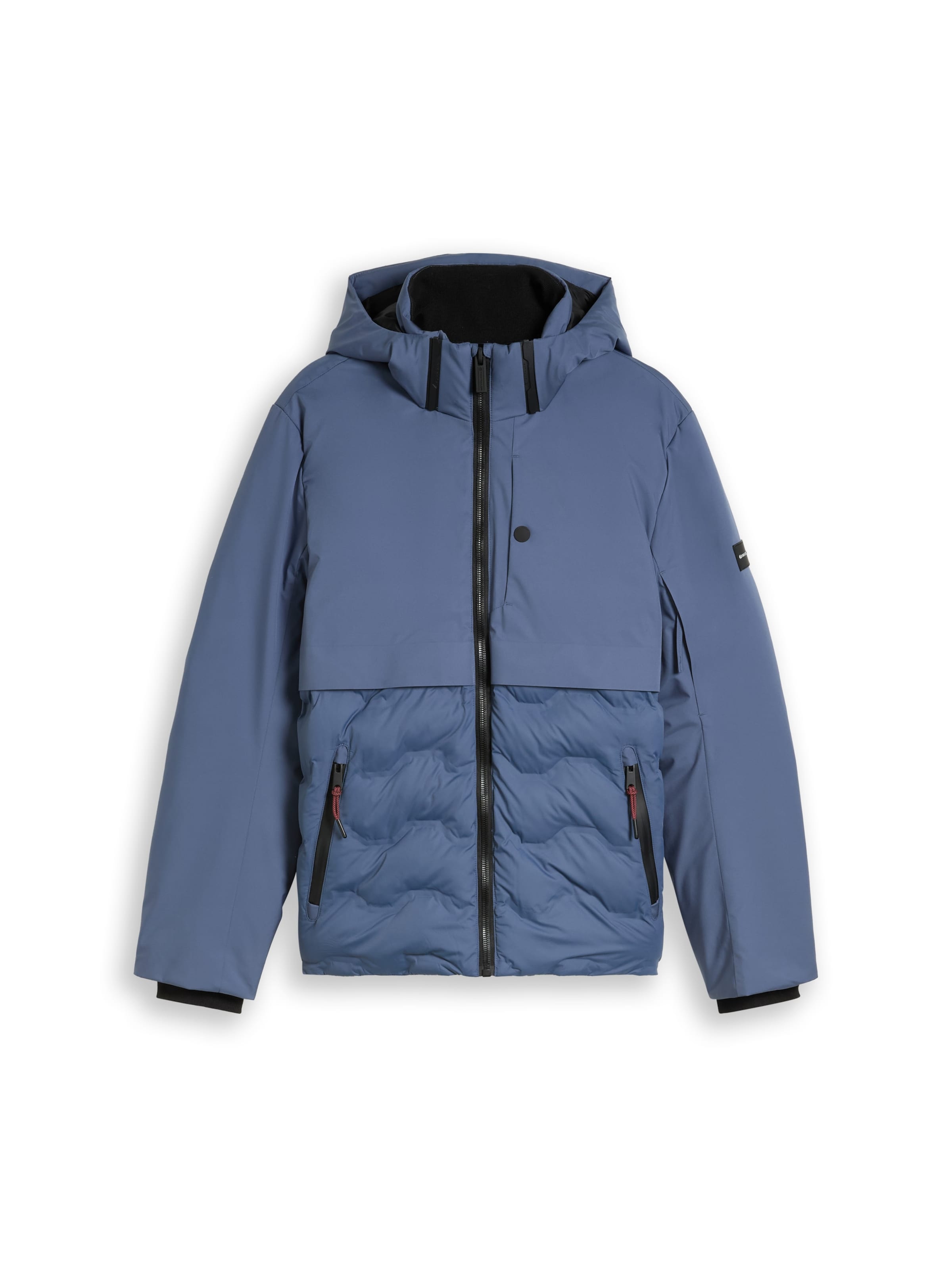 TOM TAILOR - Chaqueta de entretiempo en azul: frente