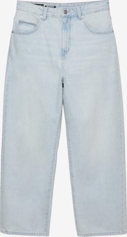 Pull&Bear Baggy Farkut värissä sininen: etupuoli