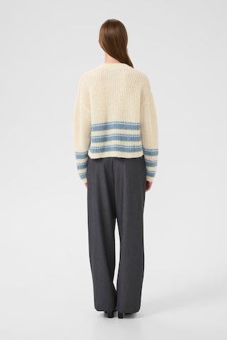 KAREN BY SIMONSEN Strickjacke 'Carrie' in Beige