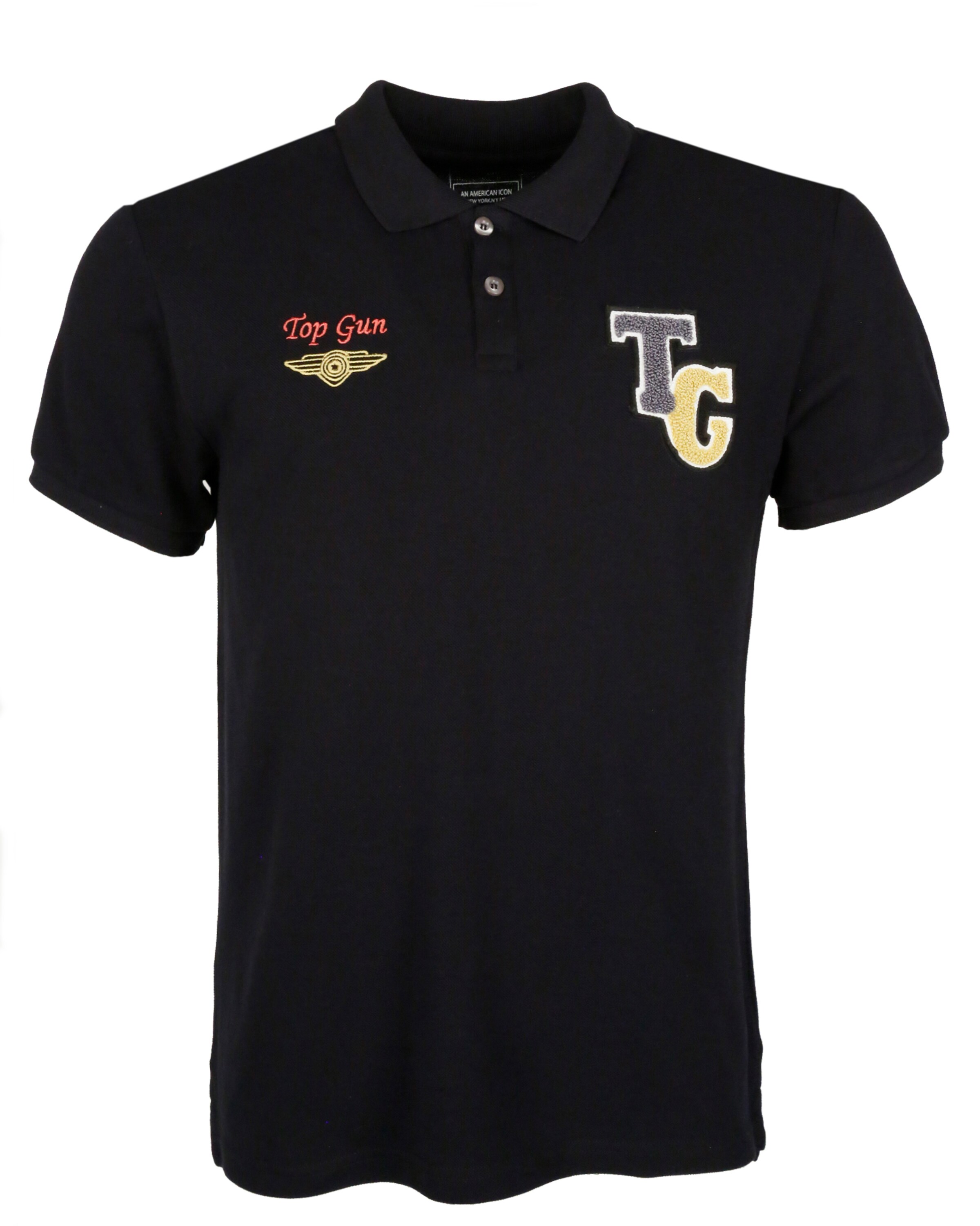 TOP GUN Shirt in Blauw: voorkant