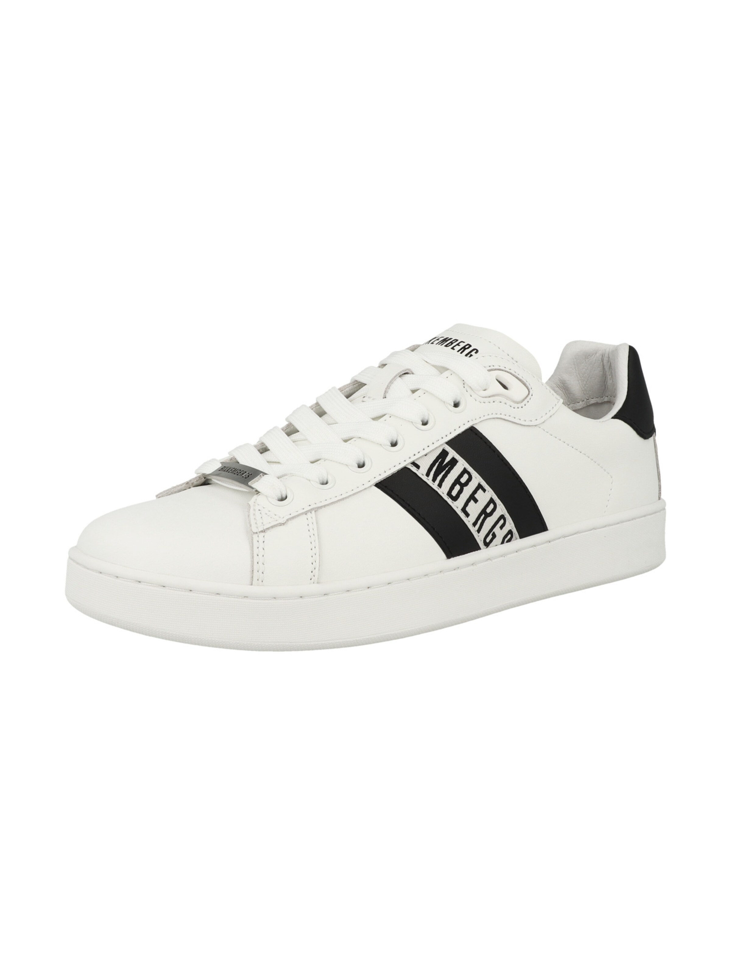 Baskets basses 'Recoba' BIKKEMBERGS en blanc : devant