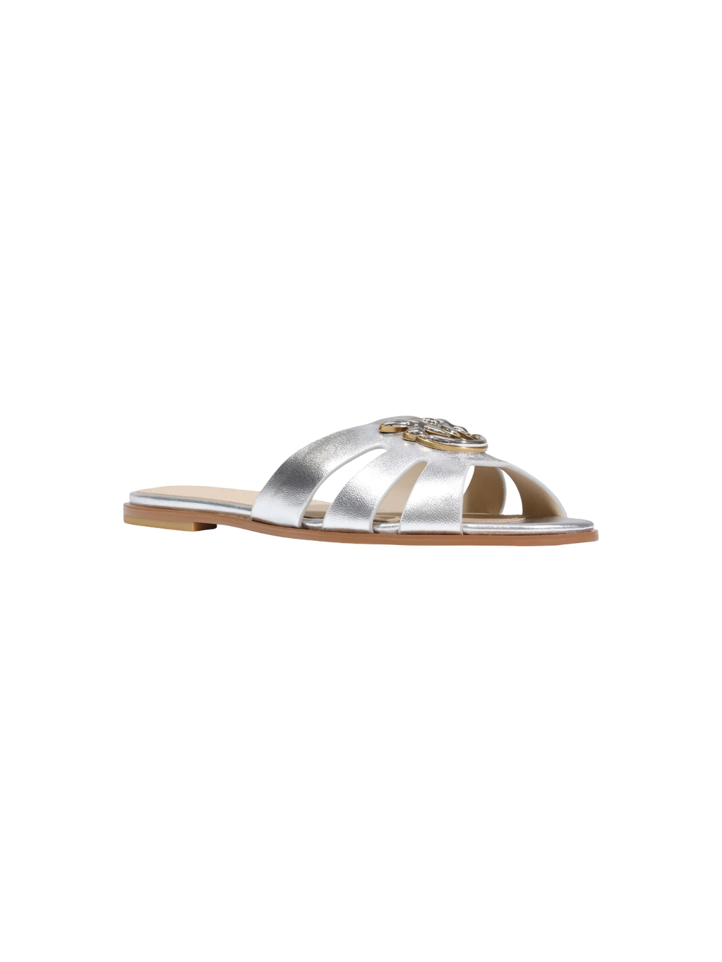 PINKO Muiltjes 'MILLY 04 SD0463 P049' in Zilver: voorkant